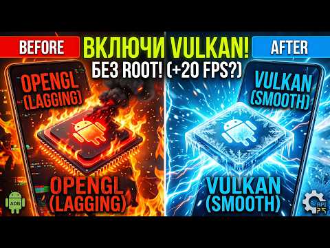 Is your smartphone lagging? HIDDEN system setting: Enable Vulkan without Root!