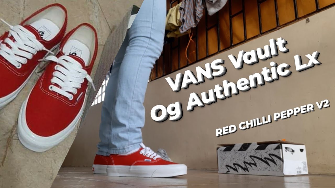 Vans Vault Og Auth LX/ Red Chilli 