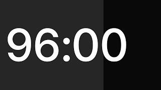 ⏱ 96 Minute Timer with Alarm | Temporizador 96 minutos | Cronômetro 96 minutos | 96분 타이머 | ９６分タイマー Profile