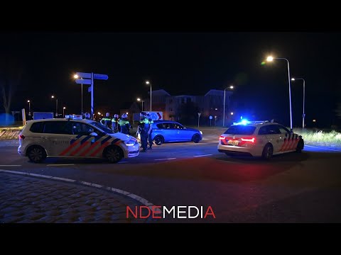 Achtervolging vanuit Rotterdam eindigt in Zwijndrecht; agenten gewond - 5/4/2020