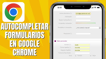 Cómo AUTOCOMPLETAR Formularios En Google Chrome