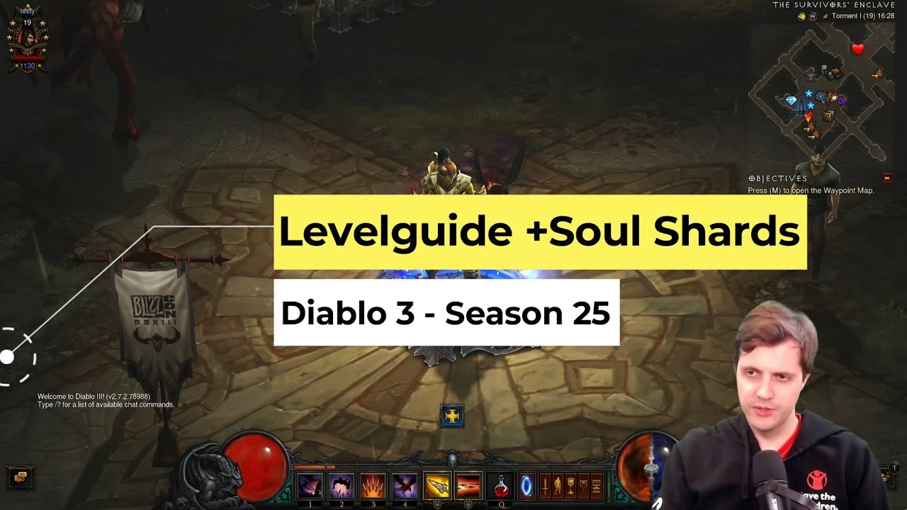 Diablo 3 Season 25 Seelensplitter Aufwerten Diablo 3: Speed-Levelguide für Season 25 (1 bis 70, Seelensplitter