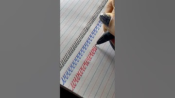 “u,v,w” Cursive Handwriting Practice