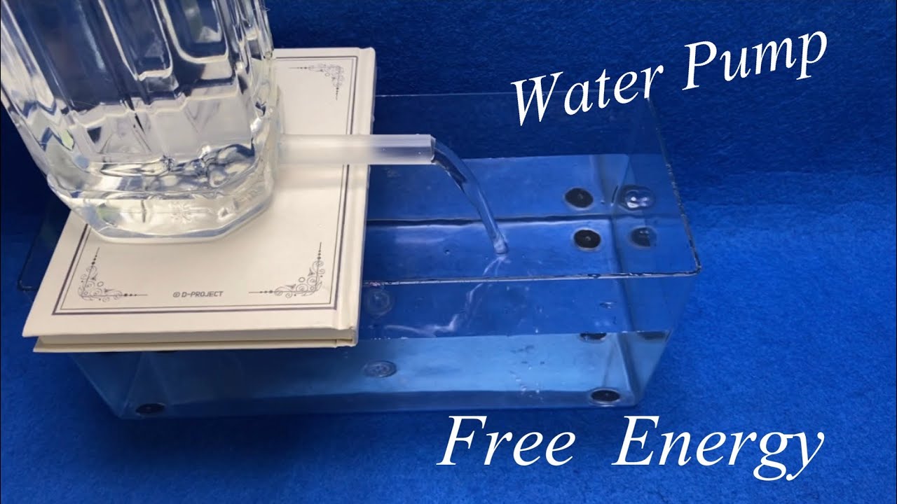 Free Energy Water Pump DIY YouTube