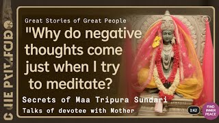 “Why Negative Thoughts Come During Prayer | Find Inner Peace in Meditation”