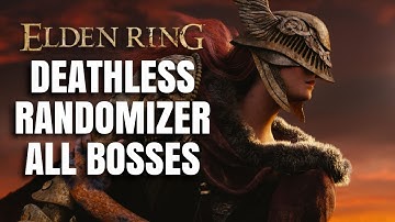 Use What You Get Randomizer, Deathless, All Bosses, Regionlocked !run | Elden Ring