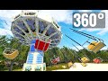 [360 video VR] 360° Theme Park Swing Carousel POV Roller Coaster Montañas Rusas Playstation VR PSVR
