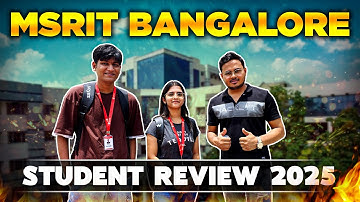 MSRIT Honest Reviews by Btech Student 🤯| MS Ramaiah College Reviews 😍| MS Ramaiah Bangalore | Comedk