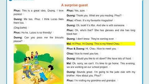 Tiếng Anh 6_ Unit 3: My friends (Getting started)