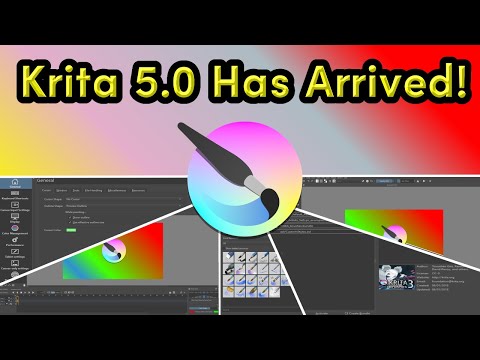 Krita 5.0 is HERE! 5 New Things you should know.