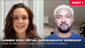 Virtual Choreography Workshop - Inside the Process | Part 1