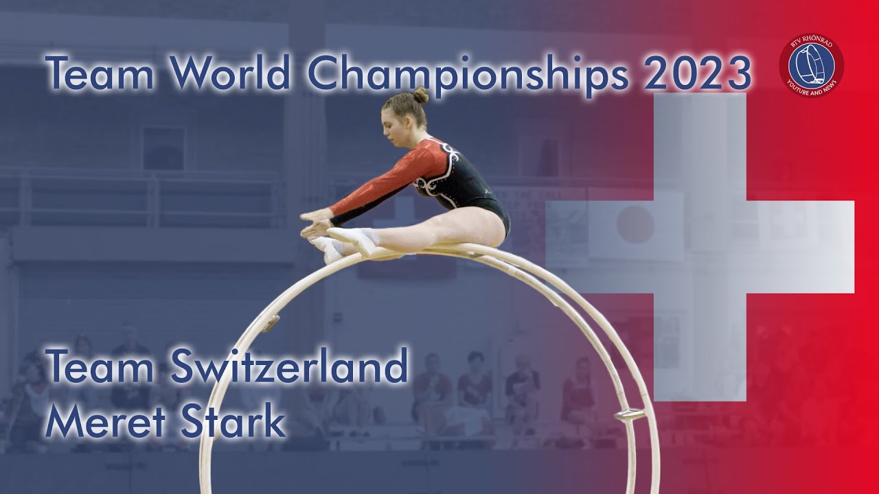 Meret Stark Team World Championships Junior 2023 in Gymwheel Team Switzerland Straight Line