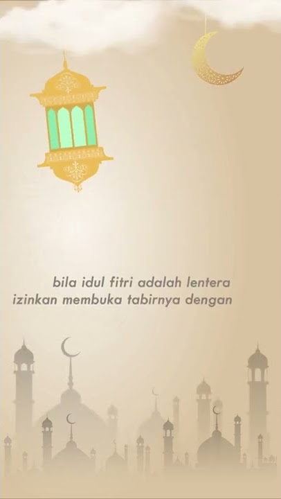 Download Story WhatsApp Lebaran Idul Fitri 2022 | 1443 Hijriyah | After Effects Template