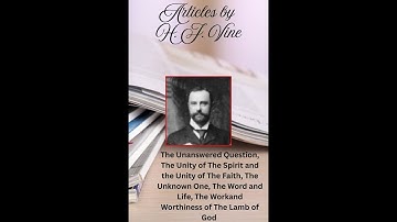 Article 22, 23, 24, 25, & 26, Volume 5 ,The Unanswered Question, The Unity of The Spirit and the Uni