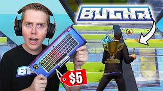 so bugha released a *new* 60% keyboard & mouse! (five below)