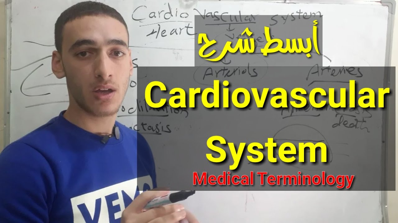 أسهل طريقة شرح ل Cardiovascular system وأهم المصطلحات الطبية الخاصة بيه. Medical Terminology