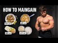 My New Lean Gains Diet 2022 (How To Maingain)