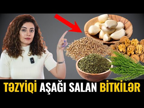 YÜKSƏK TƏZYİQİ AŞAĞI SALAN 7 MÖCÜZƏ BİTKİ - Həkimlər niyə demir?