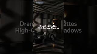 Silhouette Lighting Backlight decorative screens or cut out panels to create dramatic, high...