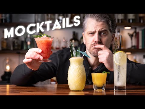 Mocktails! 4 TASTY non alcoholic drinks to try at home