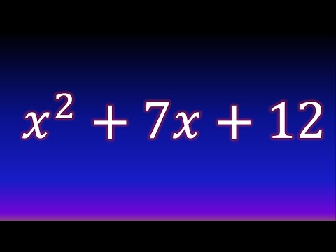 Factorización de un trinomio x^2+bx+c Ejercicio 4