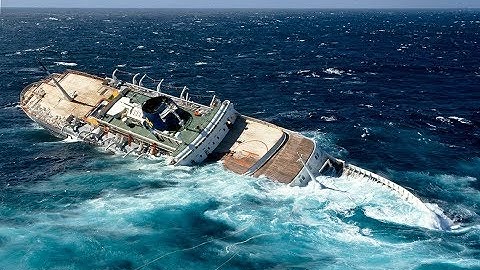Top 5 Sinking Ship (Scary Footage)
