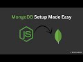 Connect MongoDB with Mongoose in Node js 🔥 | Step by Step Express js Tutorial