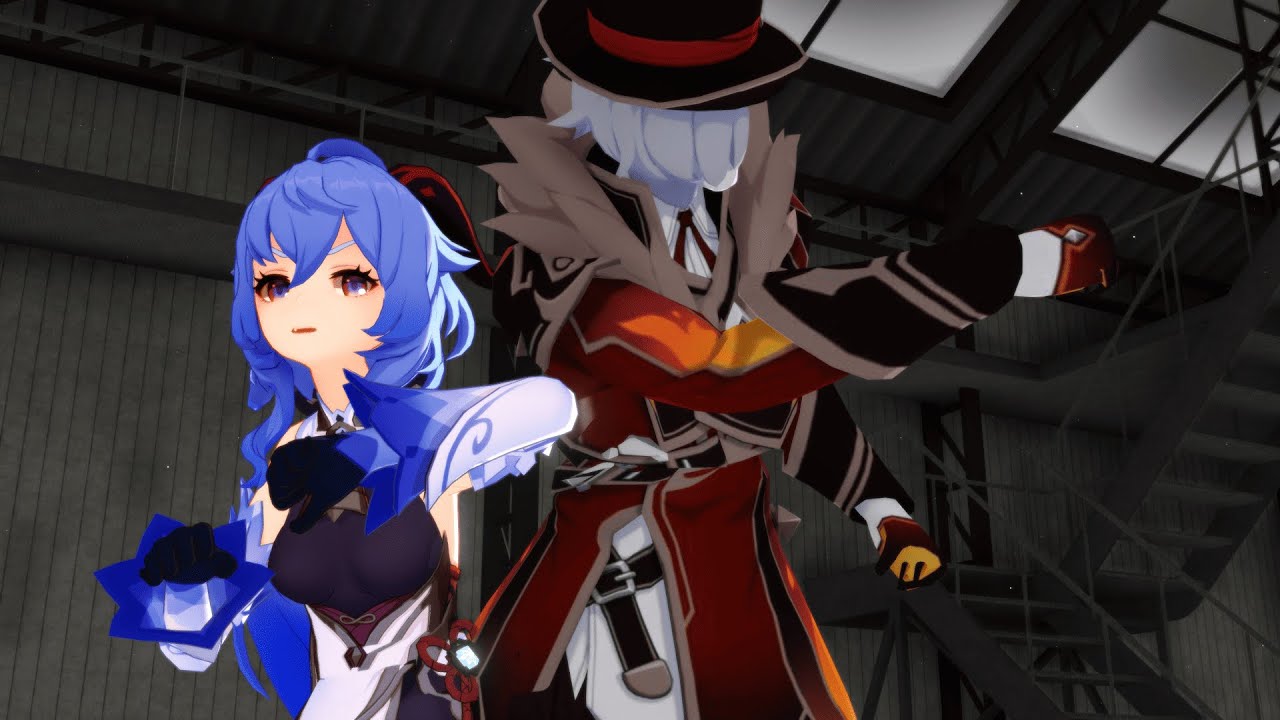 [MMD/Genshin Impact] Ganyu attacks Fatui Skirmishes!
