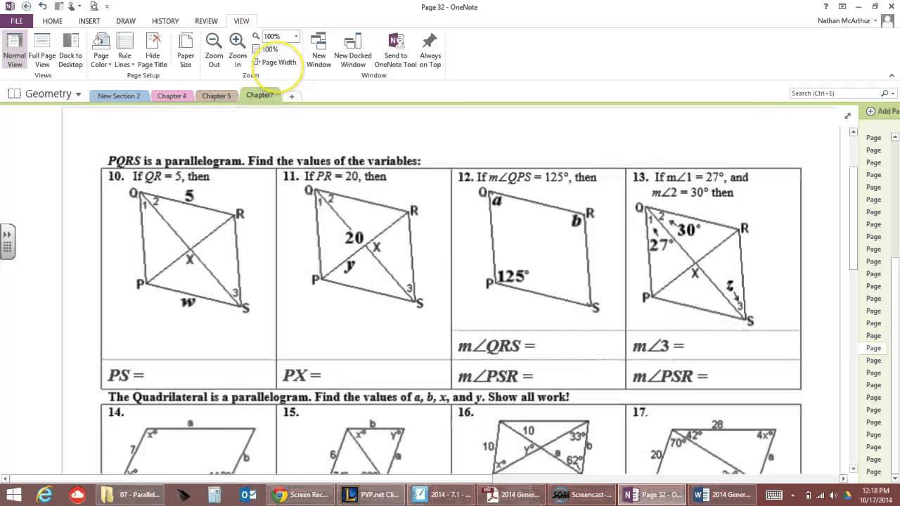 geometry homework 1.2.1