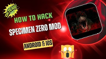Specimen Zero Hack Mod Apk - Menu, God Mode, Unlocked 2025! Android & iOS.