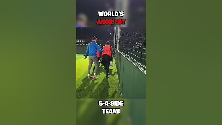 Huge SCUFFLE Against The World's ANGRIEST 5-A-Side Team!