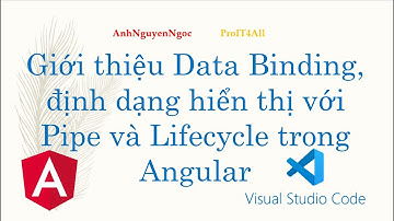 Data binding, định dạng hiển thị với Pipe và Lifecycle của Component trong Angular