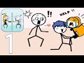 Throw Things: who needs? - Levels 1 - 50 - Funny Stickman Puzzle - Gameplay Walkthrough