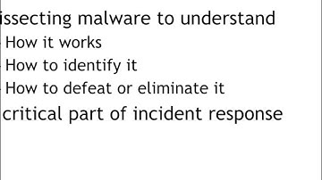 CNIT 126 0: Malware Analysis Primer & 1: Basic Static Techniques (Part 1)