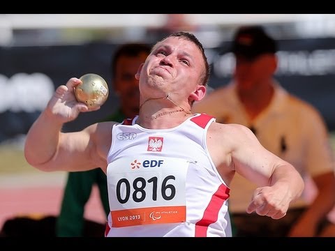 Athletics - Bartosz Tyszkowski - men's discus throw F41 final - 2013
IPC Athletics World C...