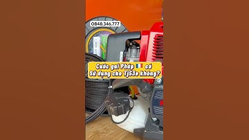 Cước gai nhập Pháp có sử dụng cho máy TJ53E không? #maynongnghiepxanh #cuoccatco #cuoccatconhapphap