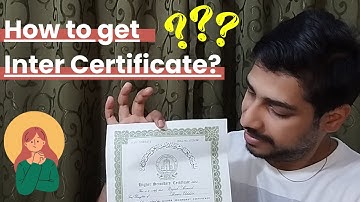 How to get Inter Certificate? | Intermediate ka certificate kese hasil karen?