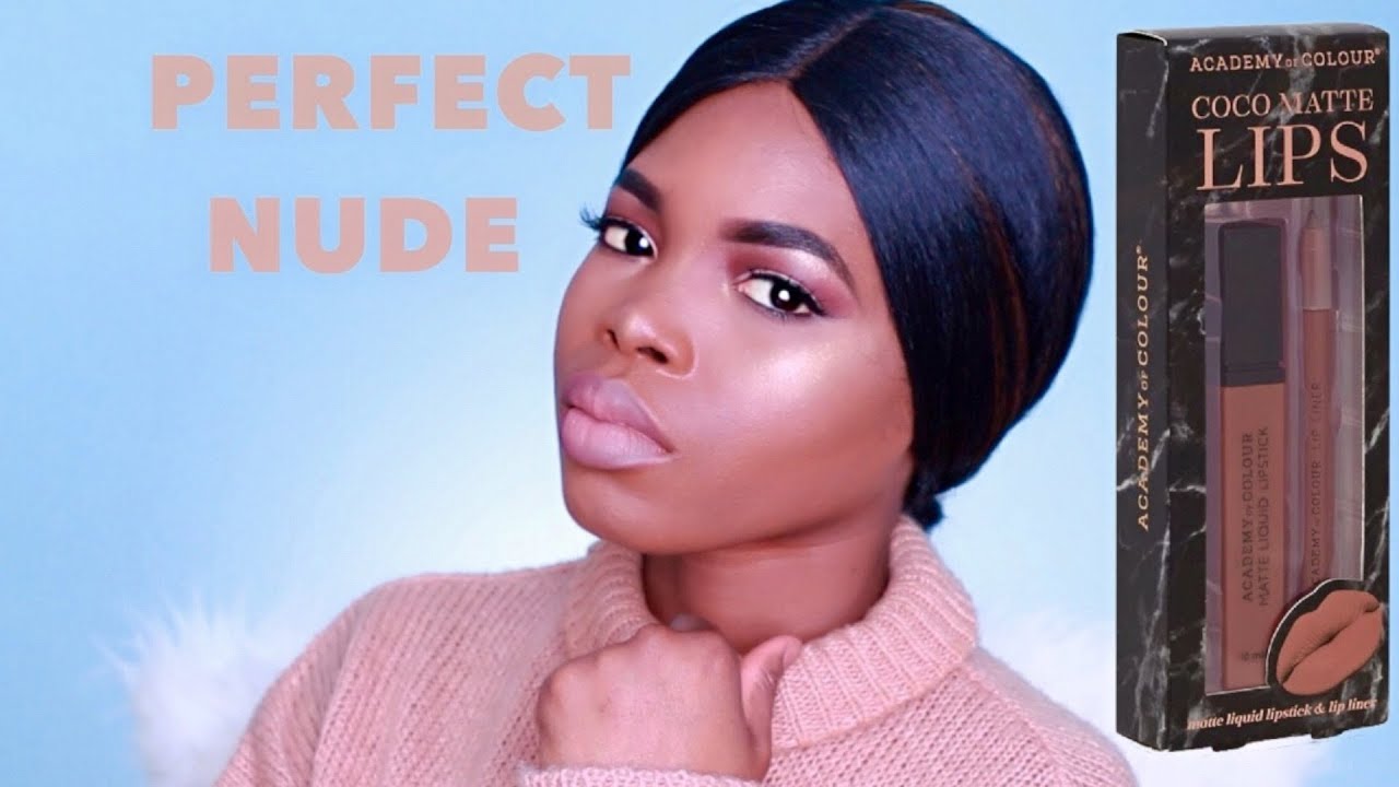 academy of colour matte liquid lipstick