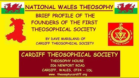 Brief Profile of the Founders of the first Theosophical Society by Dave Marsland