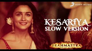 Brahmastra Kesariya Slow BGM-Best Quality Unreleased Version-Arijit Singh+Tushar Joshi-Pritam Resimi