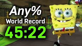 SpongeBob SquarePants: Battle for Bikini Bottom - Any% Speedrun World Record 45:22