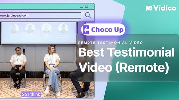Best Remote Testimonial Video Example