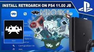 RetroArch on PS4 11.00 Jailbreak offline installation Tutorial