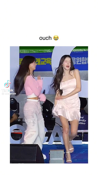 yooa so cute when she got startled 😭 oh my girl are so cute 🥹 #yooa #ohmygirl #kpop #nonstop