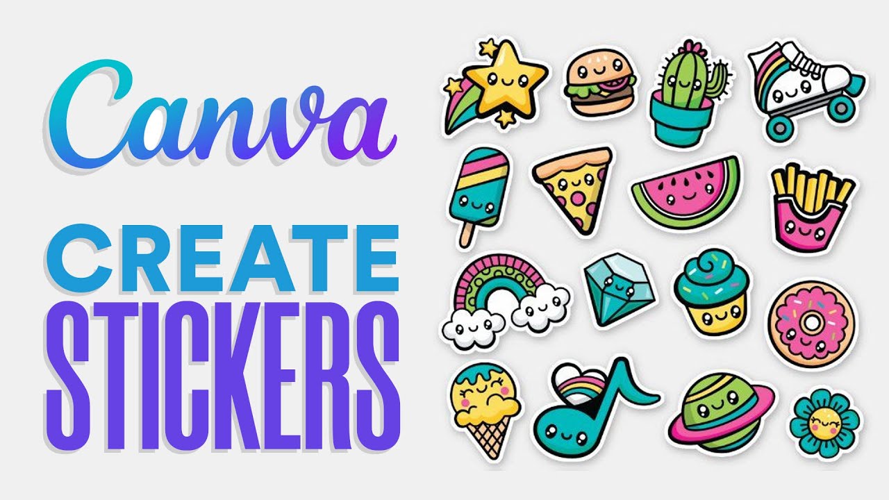 How To Make Stickers On Canva To Sell Easy Tutorial (2024) YouTube