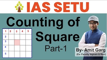 Short Trick: counting of Squares Part-1 By Amit Garg