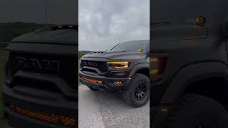 Stealth Ram Trx With A Bunch Of Amber Lights