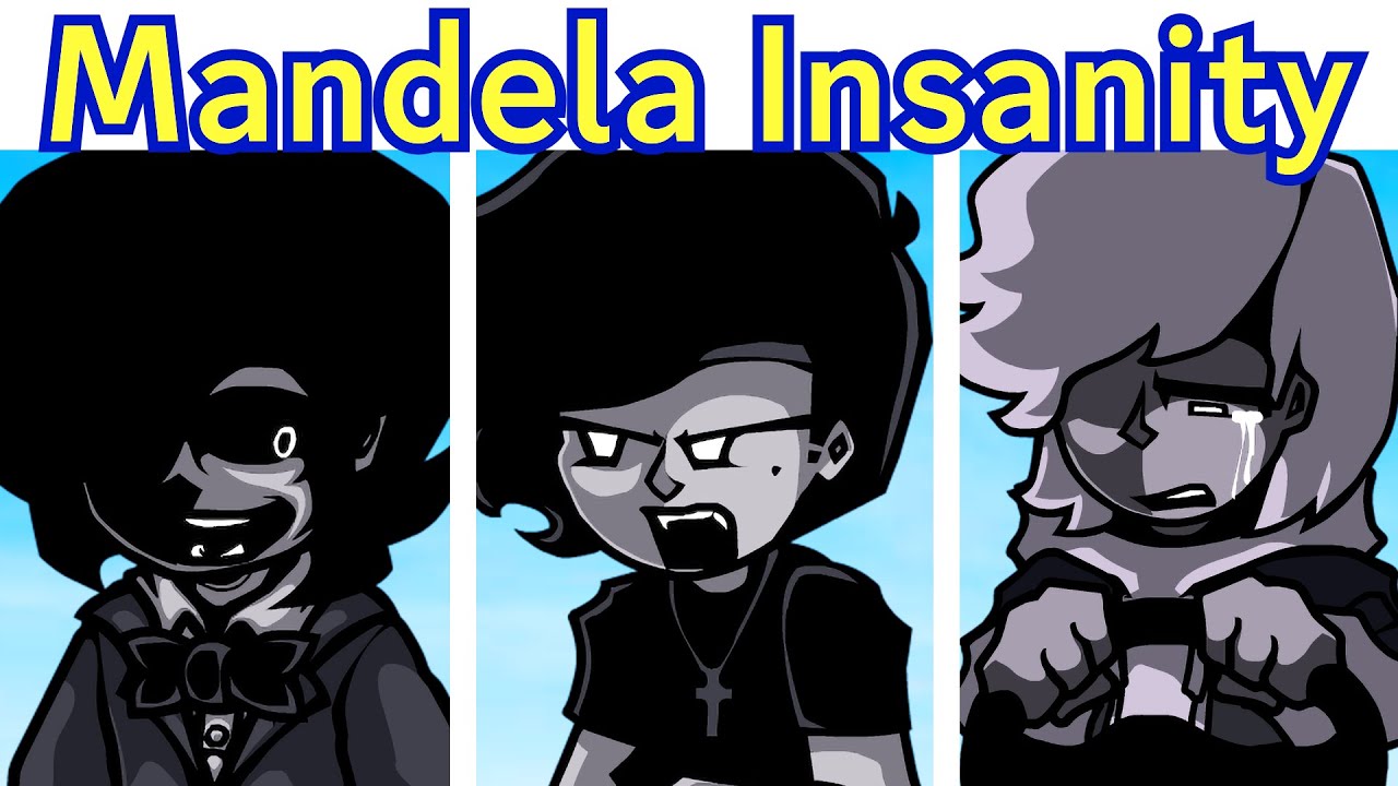 FNF Mandela Catalogue Fans Rejoice! MANDELA INSANITY (DEMO) (Mark, Cesar, Adam, Jonah) Analog Horror