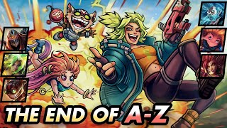 A-Z TOP LANE, THE END