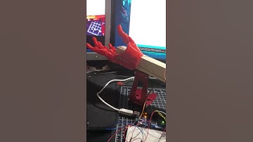 3D Printed Robotics Hand/Arduino - Demo
